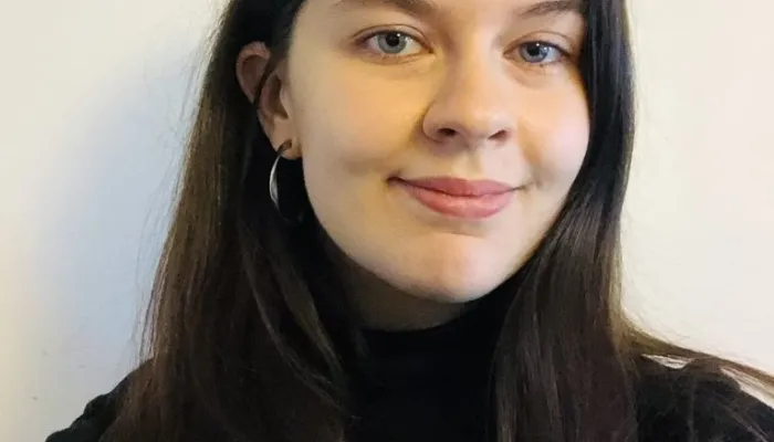a head and shoulder photo of Sammy Meynell - Project and Greater Manchester Programme Manager
