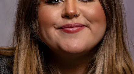 a head and shoulder photo of Ellie Cross - Tutor Engagement and Support Manager
